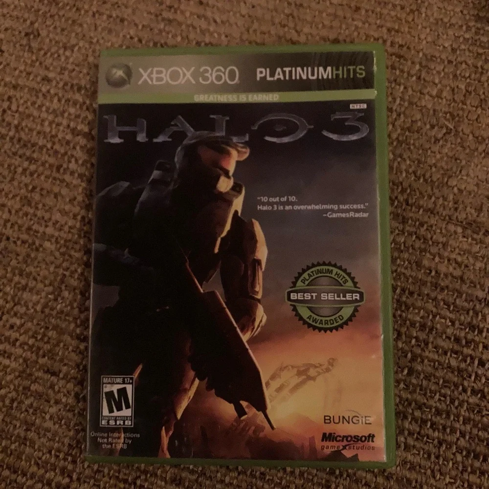 Microsoft Xbox 360 Game - Halo 3 Platinum Hits